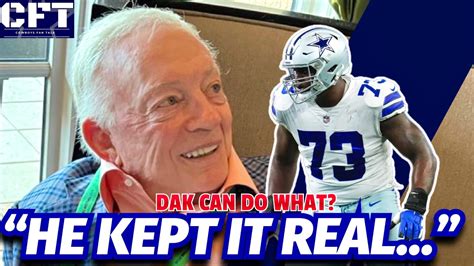 Jerry Jones Finally Speaks On Where We Will Play Tyler Smith He