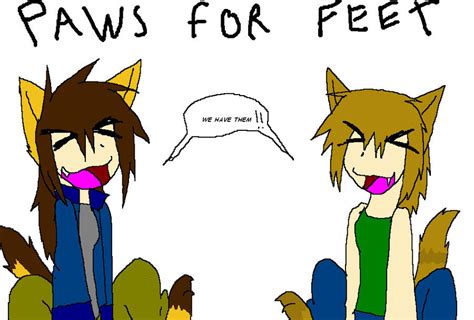 PAWS FOR FEET by GrimmWolf360 on DeviantArt