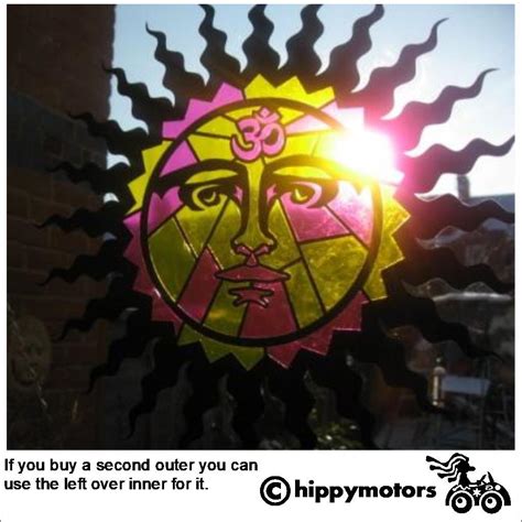 Sun Window Sticker: Hippy Motors