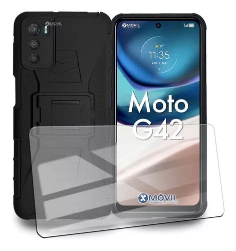 Funda P Moto G Uso Rudo Clip Mica Mercadolibre