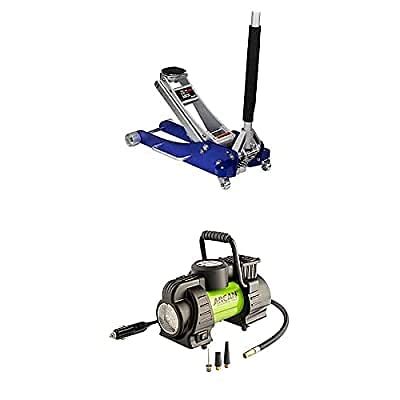 Buy Arcan Volt Compressor And Ton Quick Rise Aluminum Floor Jack