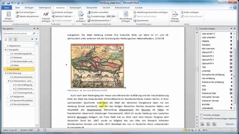 Umfangreiche Dokumente In Word Teil Beschriftungen Youtube