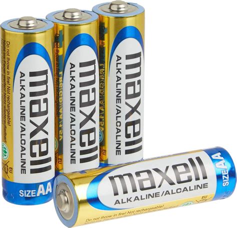 Maxell 723465 Batería alcalina AA fiable 10 veces de larga duración