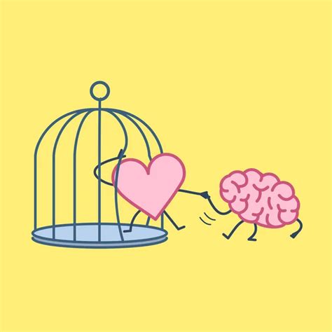 Brain And Heart Handshake Stock Illustration By HonzaHruby 175235606