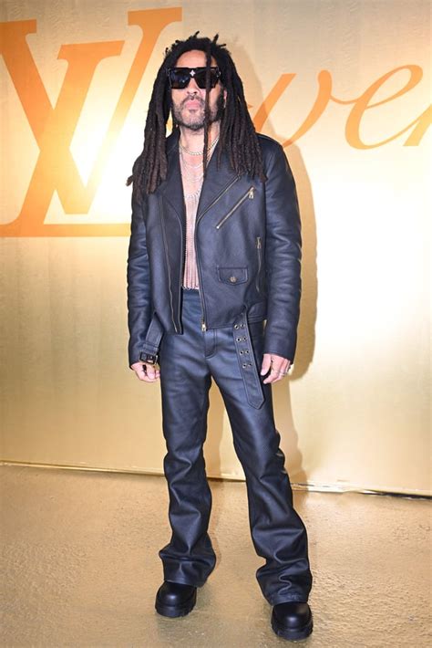 Lenny Kravitz At The Louis Vuitton Mens Spring 2024 Show Kim