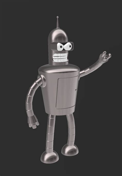 Realistic Bender Futurama