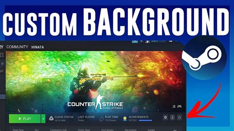 Set Custom Steam Background How To Set Custom Steam Background On Any Game Youtube