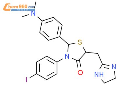 105886 01 9 4 Thiazolidinone 5 4 5 Dihydro 1H Imidazol 2 Yl Methyl 2