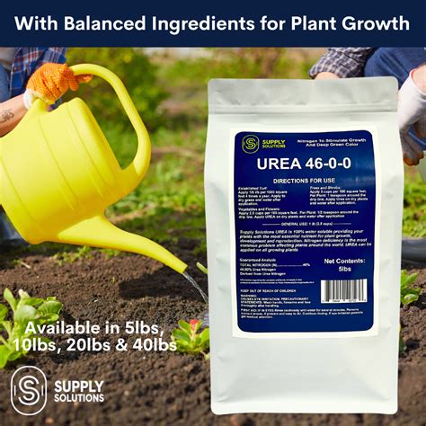 Supply Solutions Urea 46 0 0 Nitrogen Fertilizer Lush Growth