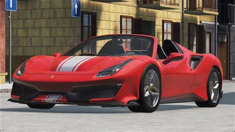 Ferrari Pista Mod Beamng Drive Youtube