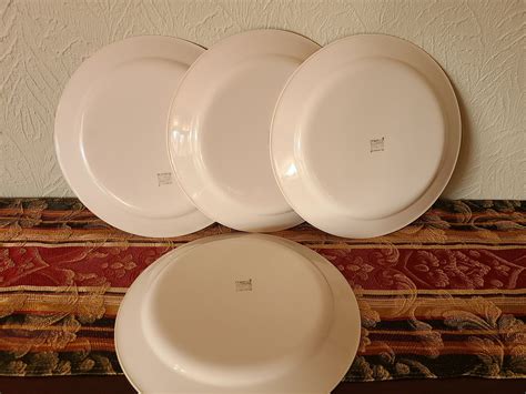 Corelle Sets of 3 or 4 Dinner Plates 10.25 Lace Bouquet Pattern by ...