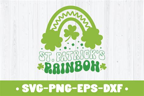 St Patricks Rainbow Graphic By Printablestore · Creative Fabrica