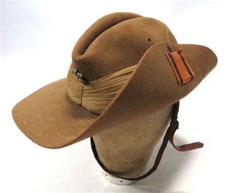 Ww Dated Far East Bush Slouch Engineers Flashed Hat