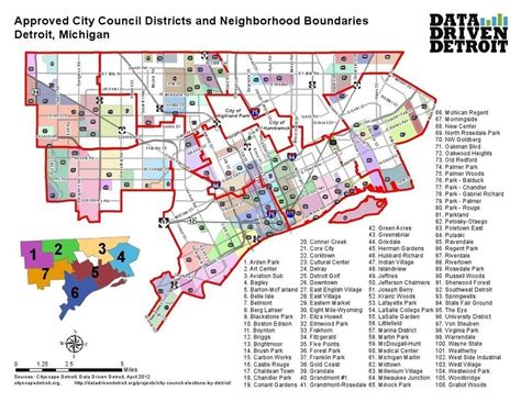 Zip Code Map Detroit - Map Of Rose Bowl
