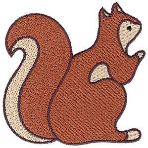 Squirrel Embroidery Design By John Deer S Embroidery Legacy