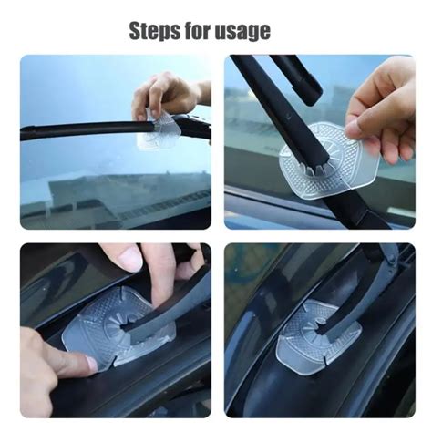 Universal Car Windshield Wiper Arm Hole Protective Cover Silicone Wiper