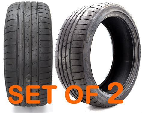 SET OF 2 Goodyear 245/40ZR20 Eagle F1 Asymmetric 3 RunFlat Tyres - NEW ...