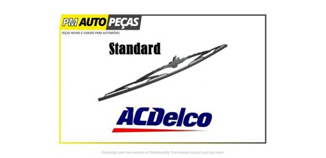 Escova Limpa Para Brisas Acdelco C Corta Vento Standard W Sd