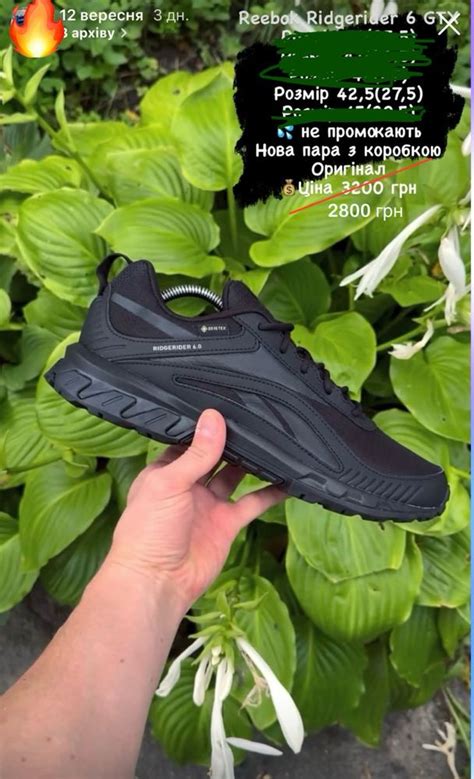 Кросівки Reebok Ridgerider 6 GTX: 2 300 грн. - Кроссовки для города ...