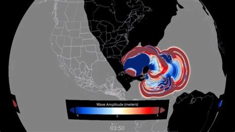 Amazing Simulation Shows Mega Tsunami That Helped Kill The Dinosaurs ...