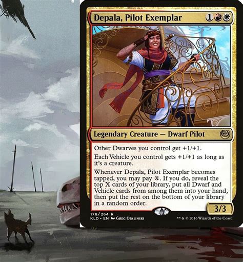 Depala Pilot Exemplar Vehicles BOROS Commander Deck Magic MTG