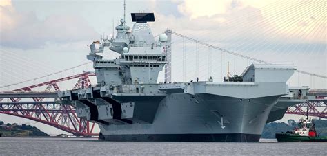 HMS Prince of Wales leaves dry dock as repairs are completed | Navy Lookout