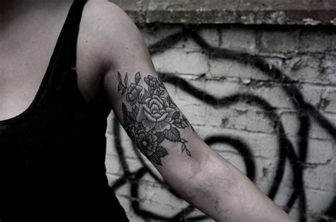 Rose Tattoo Inner Arm