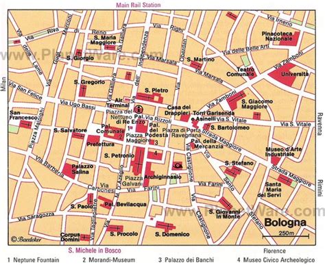 Bologna Mappa Centro Storico Italia Mappe Pinterest Italy Maps