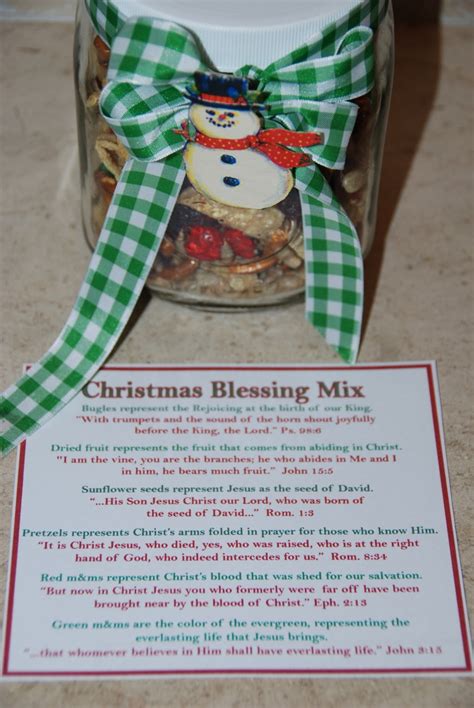 Saving Simple: Gift Tutorial #11: Christmas Blessing Mix