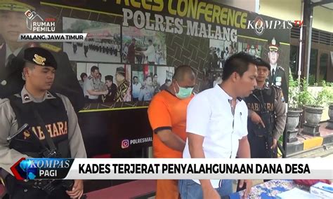 Kades Di Malang Ditangkap Karena Diduga Rugikan Negara Rp 415 Juta