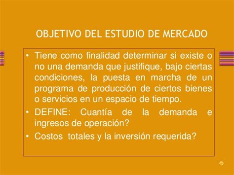 Importancia Del Estudio Del MERCADO