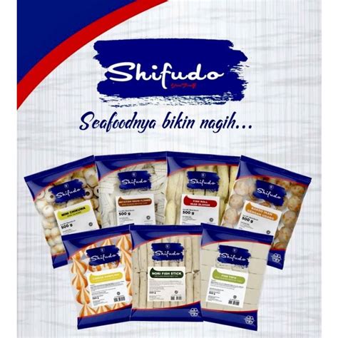 Jual Shifudo Cumi Flower Bakso Ikan Salmon Bakso Ikan Udang Fish Roll