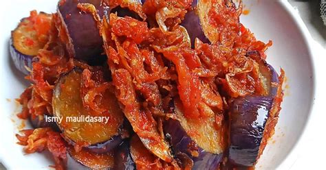 Resep Balado Terong Rebon Oleh Ismy Maulidasary Cookpad