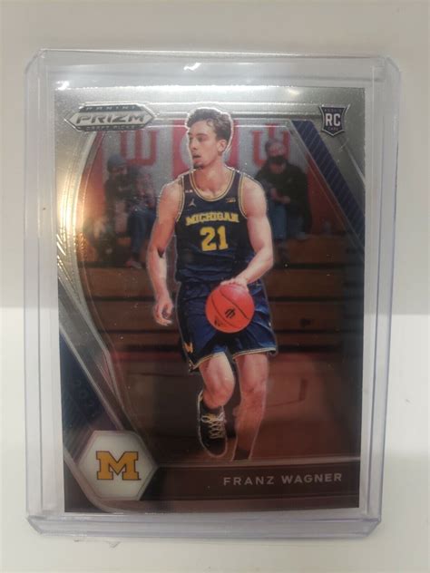 Panini Prizm Draft Picks Franz Wagner Rookie Base Prizm Card No