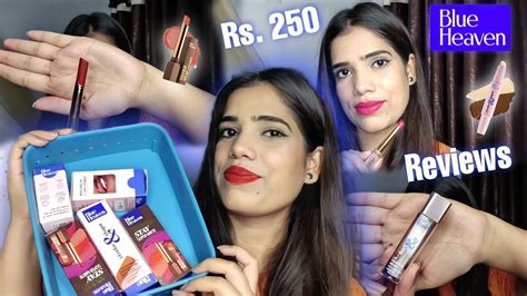 Blue Heaven Makeup Products Review ।। Blue Heaven New Launch ।। Fashion Beauty With Jay Youtube