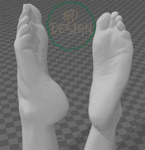 Stl File Womens Feet Toenails Ver A 🦶・3d Printing Idea To Download・cults