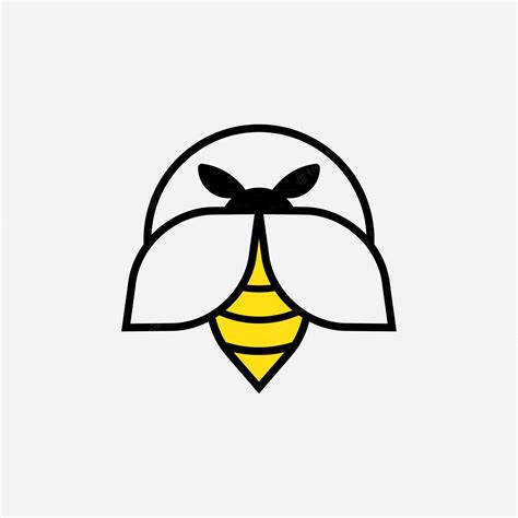 Premium Vector Bee Logo Vector Illustration Design Icon Logo