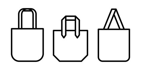 Tote Bag Vector