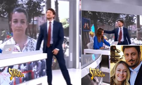 Fuorionda Di Andrea Giambruno Avances Alla Collega Video