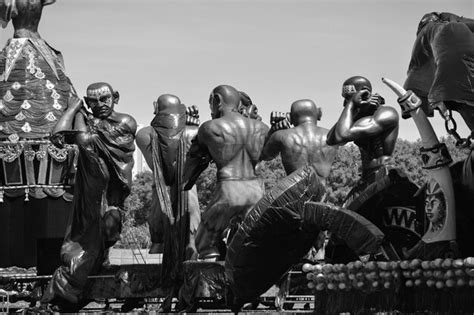Premium Photo Sculptures Against Clear Sky