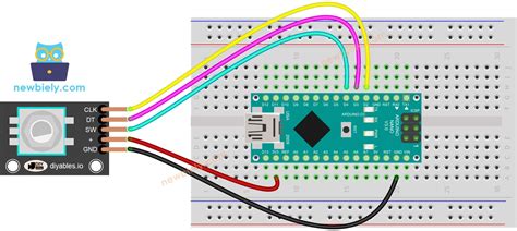 Rotary Encoder Using Arduino Nano Arduino Project Hub Nbkomputer