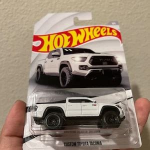 Hot Wheels Toyota Tacoma 3rd Gen Custom Paint And Wheels With Custom Card Etsy