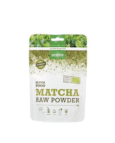 Matcha Premium Poeder Poudre Vegan Bio G Purasana Efarma