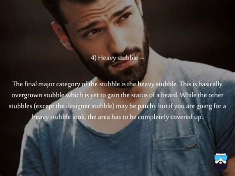 Types Of Stubble Beard Styles Ppt