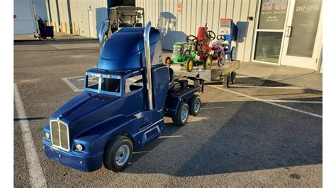 Kenworth Semi Truck Go Kart With Trailer Lot Of 4 At Glendale 2023 As