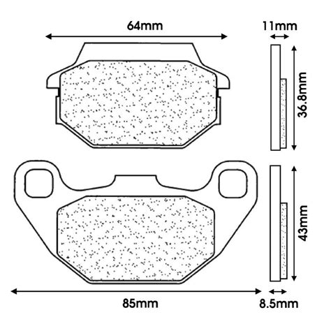 Plaquette De Frein Cl Brakes Pour Sym Joyride Ar Kymco People