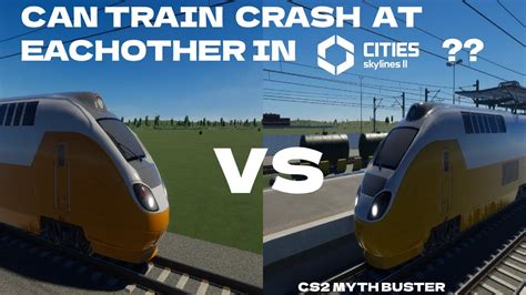 Can Train Crash In Cities Skyline 2 YouTube