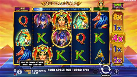 Queen of Gold Slot > Free Demo and Review
