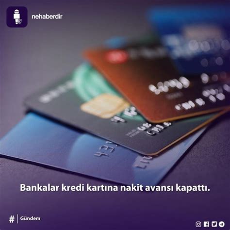 Bankalar Kredi Kart Na Nakit Avansa S N Rlama Getirdi Bankamatikten