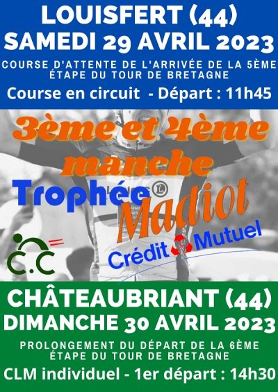 Trophée Madiot Louisfert et Châteaubriant VELO OUEST Actu Cyclisme